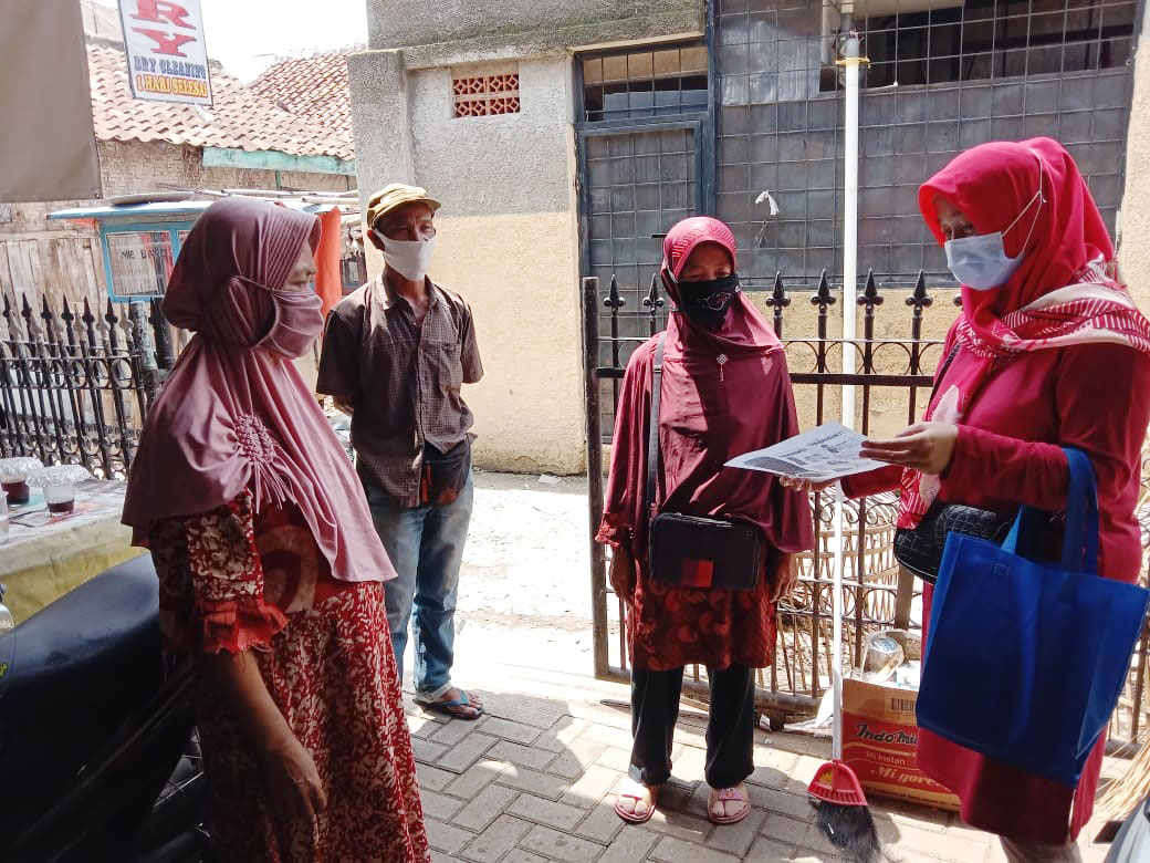 Cegah Penyebaran COVID-19, Pencerah Nusantara Inisiasi Kader Respons COVID-19 di Bandung Kulon