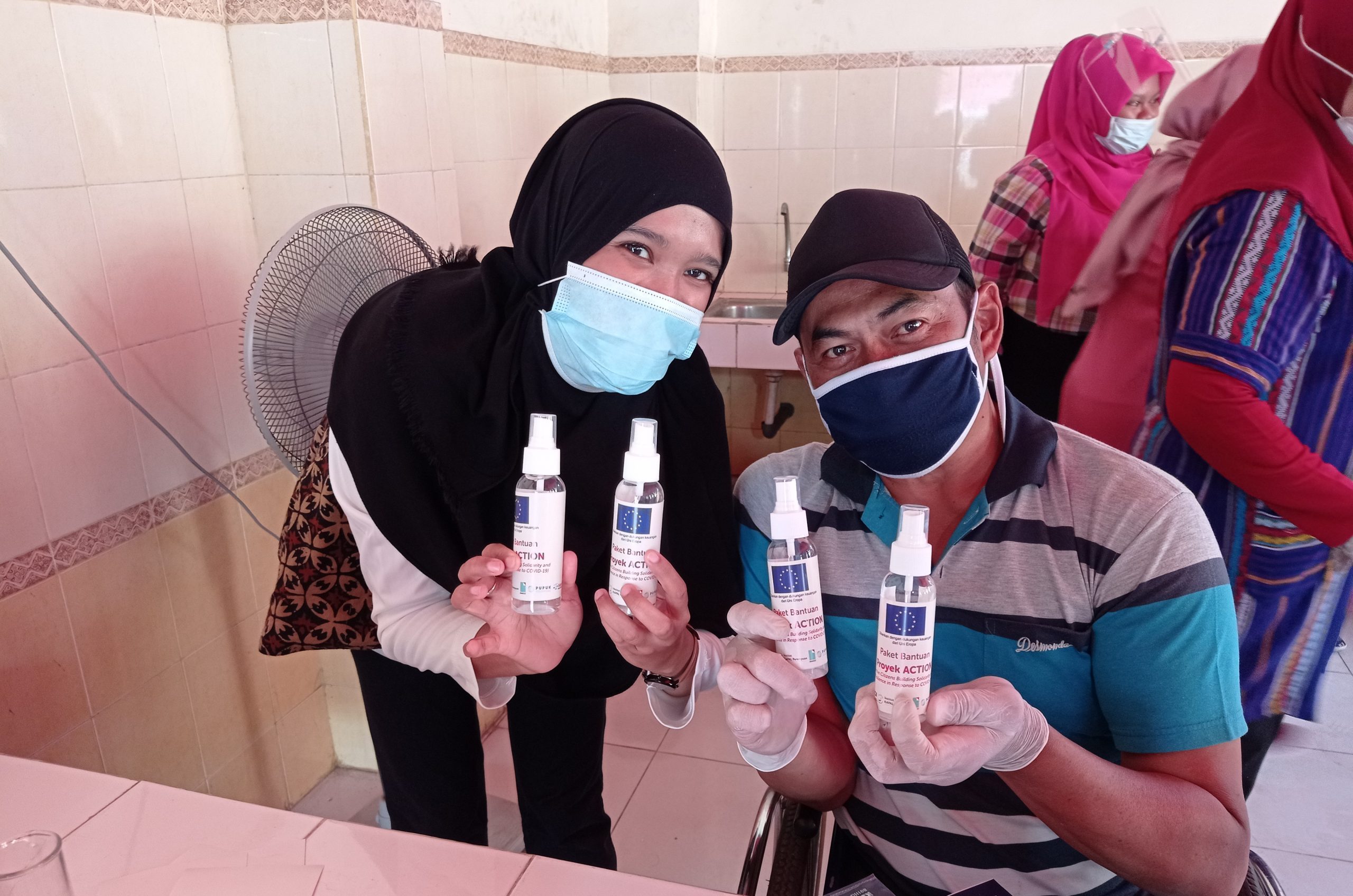 Perkuat Kapasitas UMKM, CISDI Adakan Pelatihan Pembuatan Alat Pelindung Diri dan Hand Sanitizer