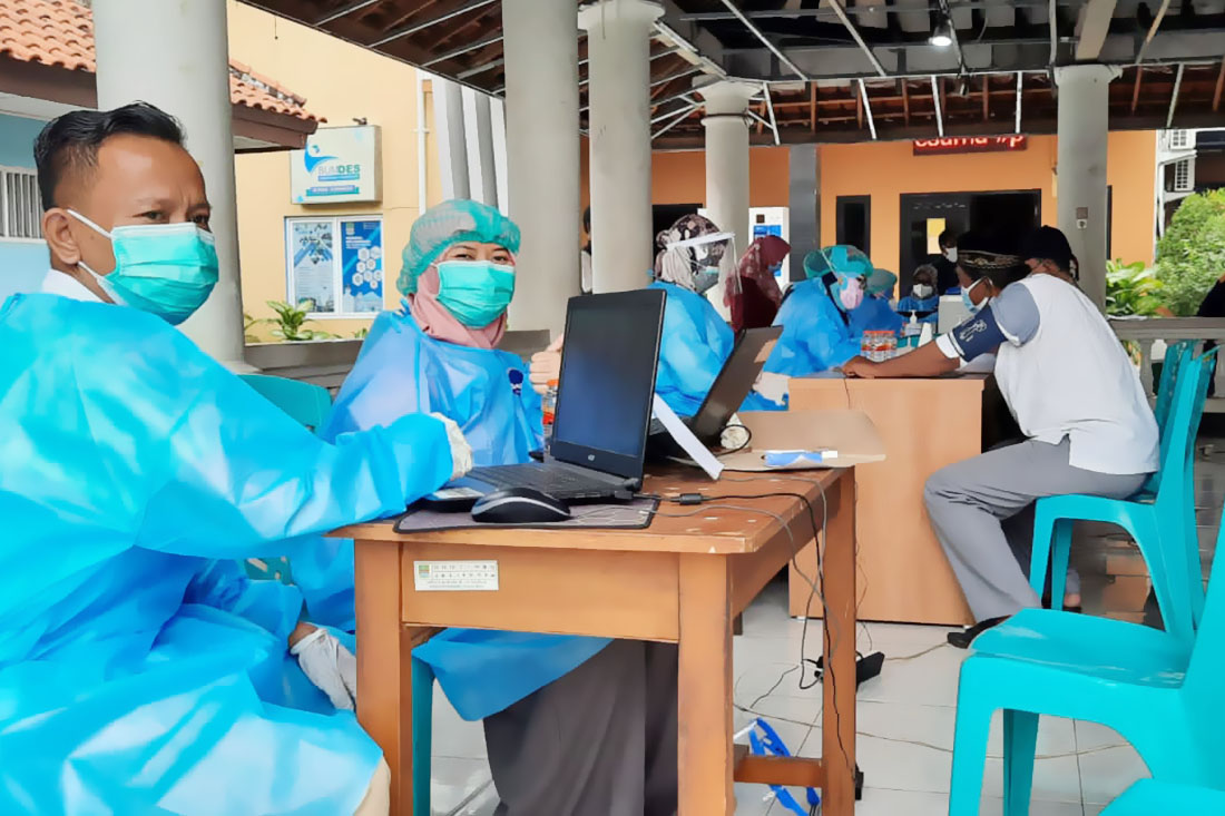 Kolaborasi Lintas Sektor Jadi Kunci Sukses Tim PUSPA Puskesmas Sumberjaya Tangani Lonjakan Kasus Covid-19